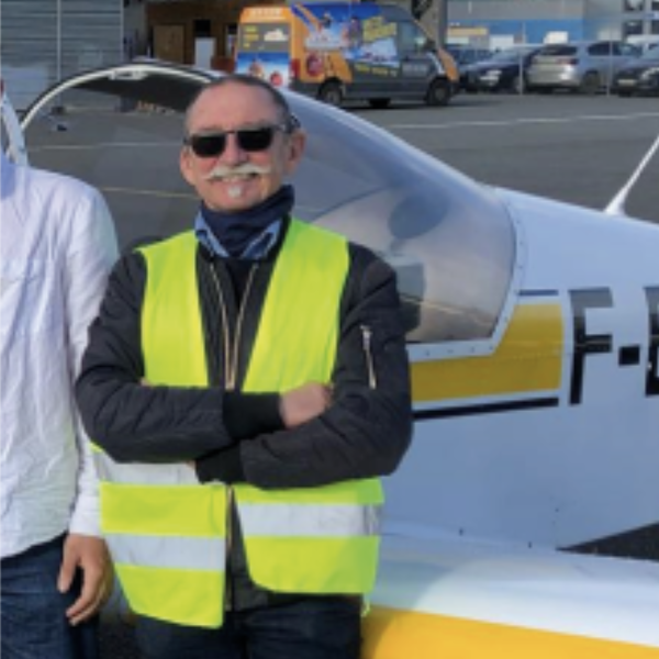 Philippe Langlois, instructeur avion et ULM au club Albi Aerocopter​​
